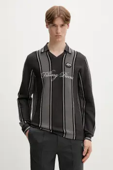 Filling Pieces pulover barbatesc cu vascoza Knit Football Jersey imagine