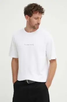 Filling Pieces tricou din bumbac Carabiner culoarea alb, cu imprimeu, 74417051901 imagine