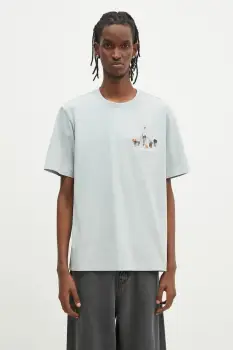 Filling Pieces tricou din bumbac Dog Walker barbati, cu imprimeu, 74499819980 imagine