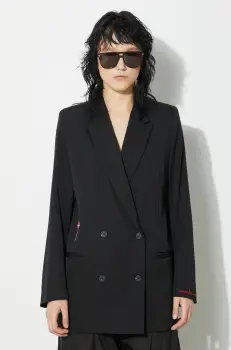 Fiorucci geaca de lana Black Double Breasted culoarea negru, cu doua randuri de nasturi, W01FPBDO044KN03BK01 imagine