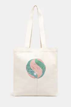 Fiorucci geanta de bumbac Lollipop Print Canvas Tote culoarea bej, U02SPABA275CO03WH02 imagine