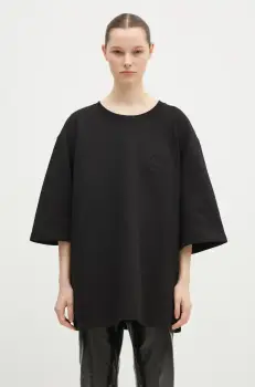 Fiorucci tricou din bumbac Angel femei, culoarea negru, U01FPSCR109CJ05BK01 imagine