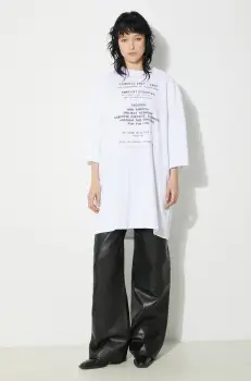 Fiorucci tricou din bumbac Invitation Print culoarea alb, cu imprimeu, U01FPTSH107CJ01WH01 imagine