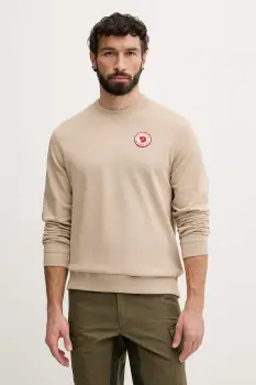 Fjallraven bluza sport pentru barbati, din bumbac 1960 Logo Badge Sweater imagine