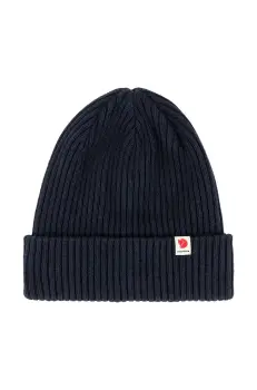 Fjallraven caciula Rib Hat culoarea albastru marin, F13100184.555 imagine