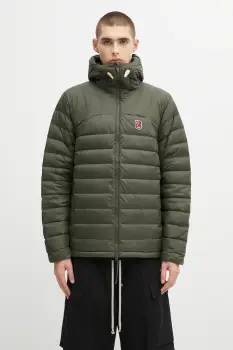 Fjallraven geaca de puf Expedition culoarea verde, de iarna, F86121 imagine