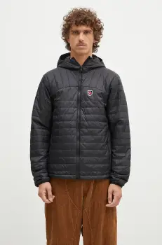 Fjallraven geaca Expedition X-Latt Hoodie M barbati, culoarea negru, de tranzitie, F12500157.550 imagine