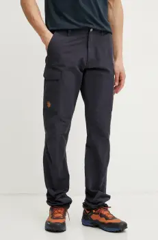 Fjallraven pantaloni de exterior Travellers culoarea albastru marin, F84754 imagine