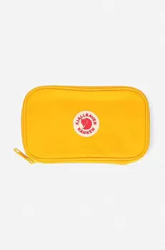 Fjallraven portofel culoarea galben F23781.141-141 imagine