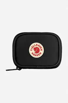 Fjallraven portofel Kanken Card Wallet culoarea negru, F23780.550 imagine
