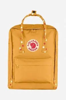 Fjallraven rucsac Kanken culoarea galben, mare, cu imprimeu F23510.160.916-160 imagine