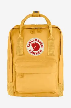 Fjallraven rucsac Kanken Mini culoarea galben, mic, cu imprimeu F23561.160-160 imagine