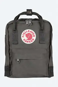 Fjallraven rucsac Kanken Mini culoarea gri, mic, cu imprimeu F23561.46-46 imagine