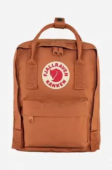 Fjallraven rucsac Kanken Mini culoarea portocaliu, mic, cu imprimeu F23561.243-243 imagine