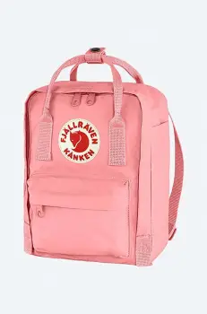 Fjallraven rucsac Kanken Mini culoarea roz, mic, cu imprimeu F23561.312-312 imagine