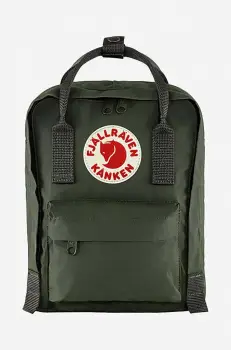 Fjallraven rucsac Kanken Mini culoarea verde, mare, neted F23561.660-660 imagine