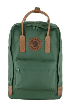 Fjallraven rucsac Kanken no. 2 Laptop 15 culoarea verde, mare, uni F23803.679 imagine