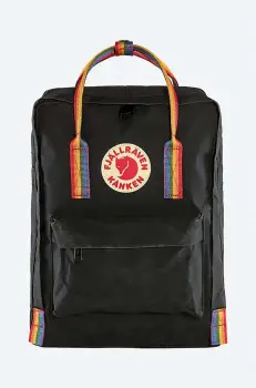 Fjallraven rucsac Kanken Rainbow culoarea negru, mare, cu imprimeu F23620.550.907-550 imagine