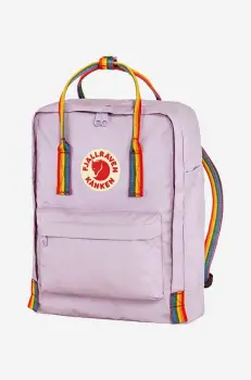 Fjallraven rucsac Kanken Rainbow culoarea violet, mic, cu imprimeu F23620.457.907-907 imagine