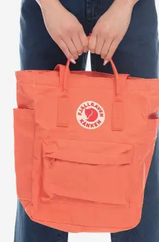 Fjallraven rucsac Kanken Totepack culoarea portocaliu, mare, neted F23710.350-350 imagine