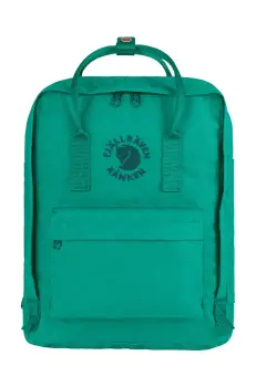 Fjallraven rucsac Re-Kanken culoarea verde, mare, neted, F23548 imagine