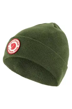 Fjallraven sapca de lana pentru copii Kids 1960 Logo Hat culoarea verde, de lana, F78144 imagine