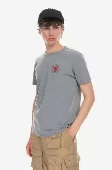 Fjallraven tricou culoarea gri, cu imprimeu F87313.051-51 imagine