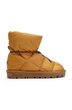 Flufie cizme de iarna Classic culoarea galben imagine