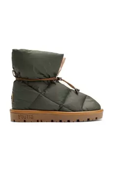 Flufie cizme de iarna Classic culoarea verde imagine