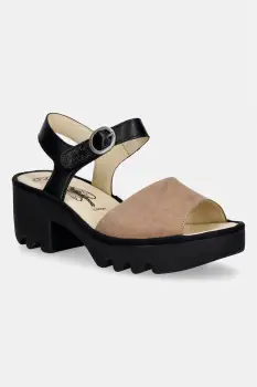 Fly London sandale de piele TULL503FLY imagine