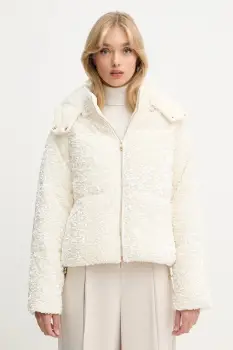 Fracomina geaca culoarea bej, de iarna, FP25WC3009O429N6 imagine