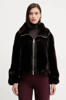 Fracomina geaca culoarea maro, de tranzitie, FQ25WC4002O44501 imagine