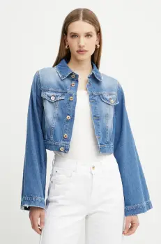 Fracomina geaca din denim de tranzitie, FS25SJ4001D40093 imagine