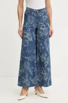 Fracomina pantaloni pentru femei, din bumbac imagine