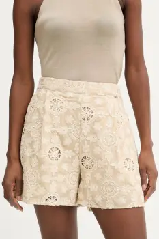 Fracomina Pantaloni scurti eleganti pentru femei, din bumbac imagine