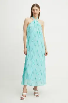 Fracomina rochie culoarea turcoaz, maxi, evazati, FS25SD3006W422J3 imagine