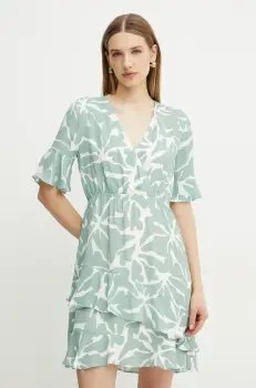 Fracomina rochie culoarea verde, mini, evazati, FR25SD1012W428K9 imagine