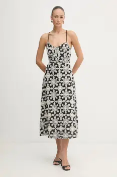 Fracomina rochie de vara bumbac imagine