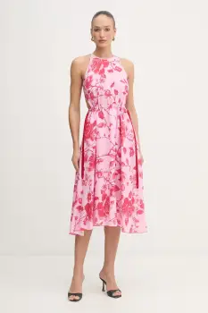 Fracomina rochie de vara cu amestec de in imagine