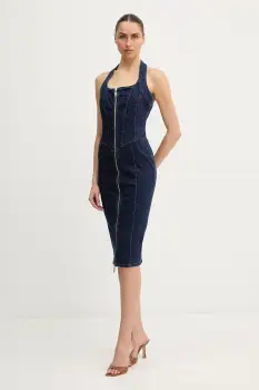 Fracomina rochie jeans imagine
