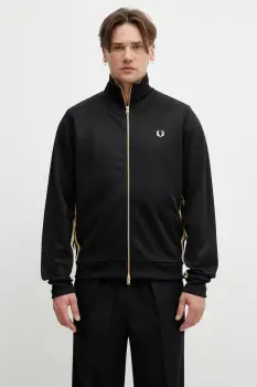 Fred Perry hanorac cu fermoar barbatesc cu bumbac imagine