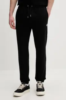 Fred Perry pantaloni de trening din bumbac imagine