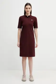 Fred Perry rochie din bumbac imagine