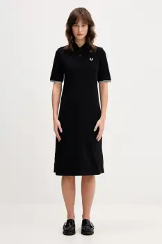 Fred Perry rochie din bumbac imagine