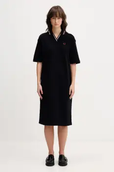 Fred Perry rochie din bumbac imagine