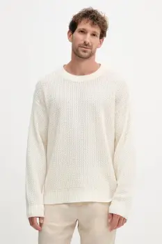 Frescobol Carioca pulover din in culoarea bej, light, 2480.391 imagine