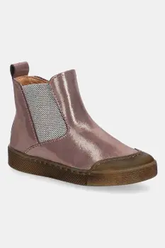 Froddo cizme chelsea din piele pentru copii ROSARIO CHELYS culoarea roz, G2160080 imagine