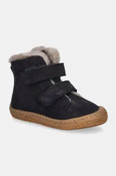 Froddo cizme de iarna pentru copii din piele intoarsa MINNI SUEDE culoarea albastru marin, G2110141 imagine