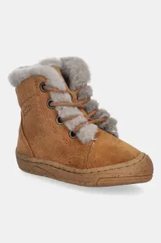 Froddo cizme de iarna pentru copii din piele intoarsa MINNI SUEDE LACES culoarea bleumarin, G2110140 imagine