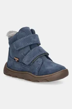 Froddo cizme de iarna pentru copii din piele intoarsa ZERU TEX FURRY BAREFOOT G2110151 imagine